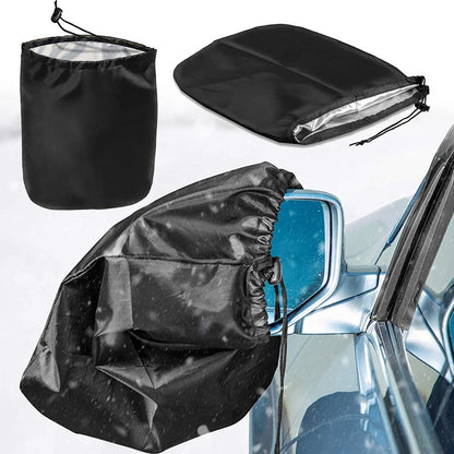 2X Side Mirror Covers for - Grey Shade
