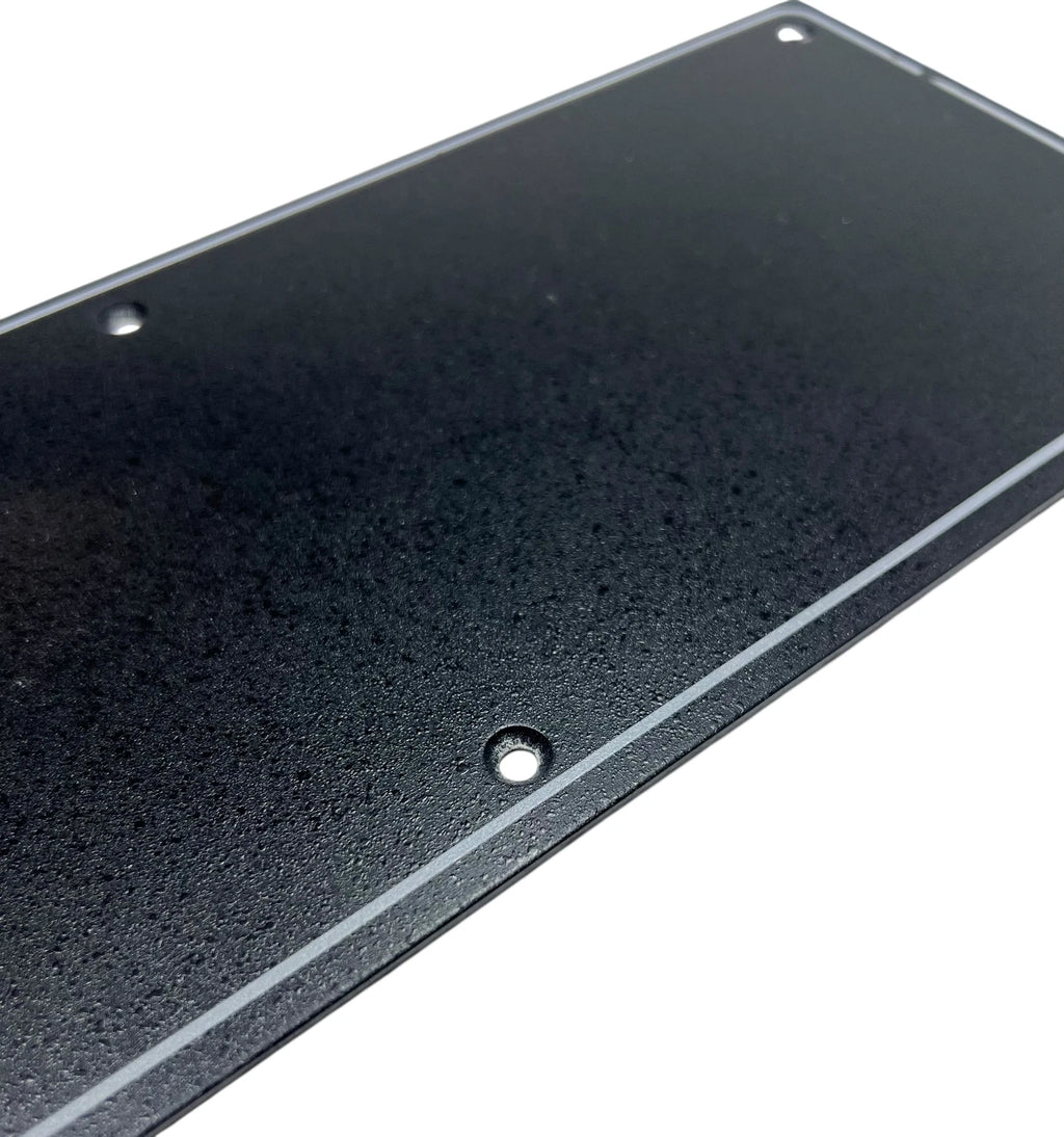 Switch Panel for 13.75in x 8.25in Blank Black