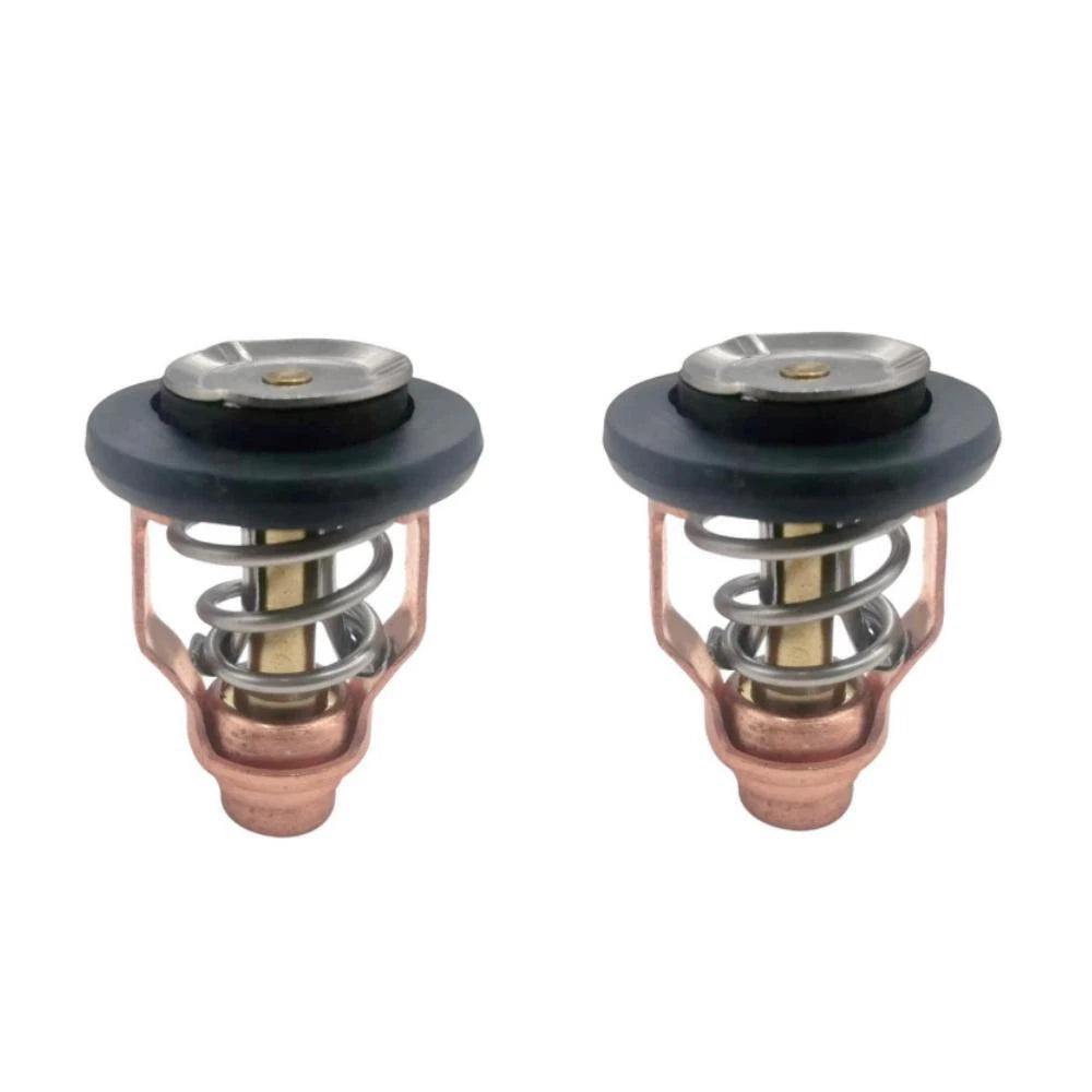 2X Thermostat 6CE-12411-00-00 for Yamaha F225 F250 F300 (4.2L V6)