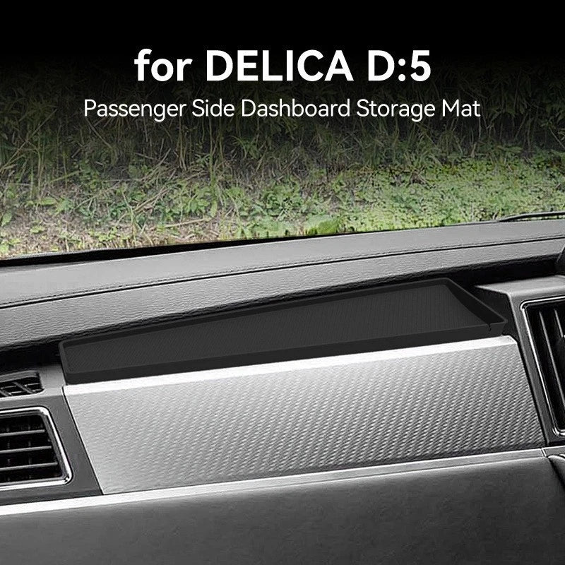 Dashboard Storage Accessory for Mitsubishi Delica (2019–2026) RHD Black
