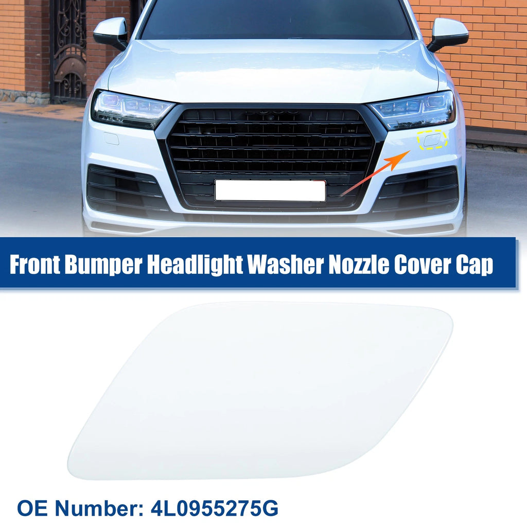 Front Left Driver Bumper Headlight Washer Nozzle Cover for Audi Q7 (2010–2015)