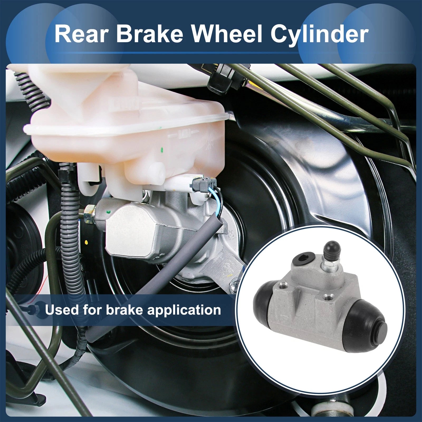Rear Left Brake Wheel Cylinder Replacement for Hyundai H-1 (1997–2008)