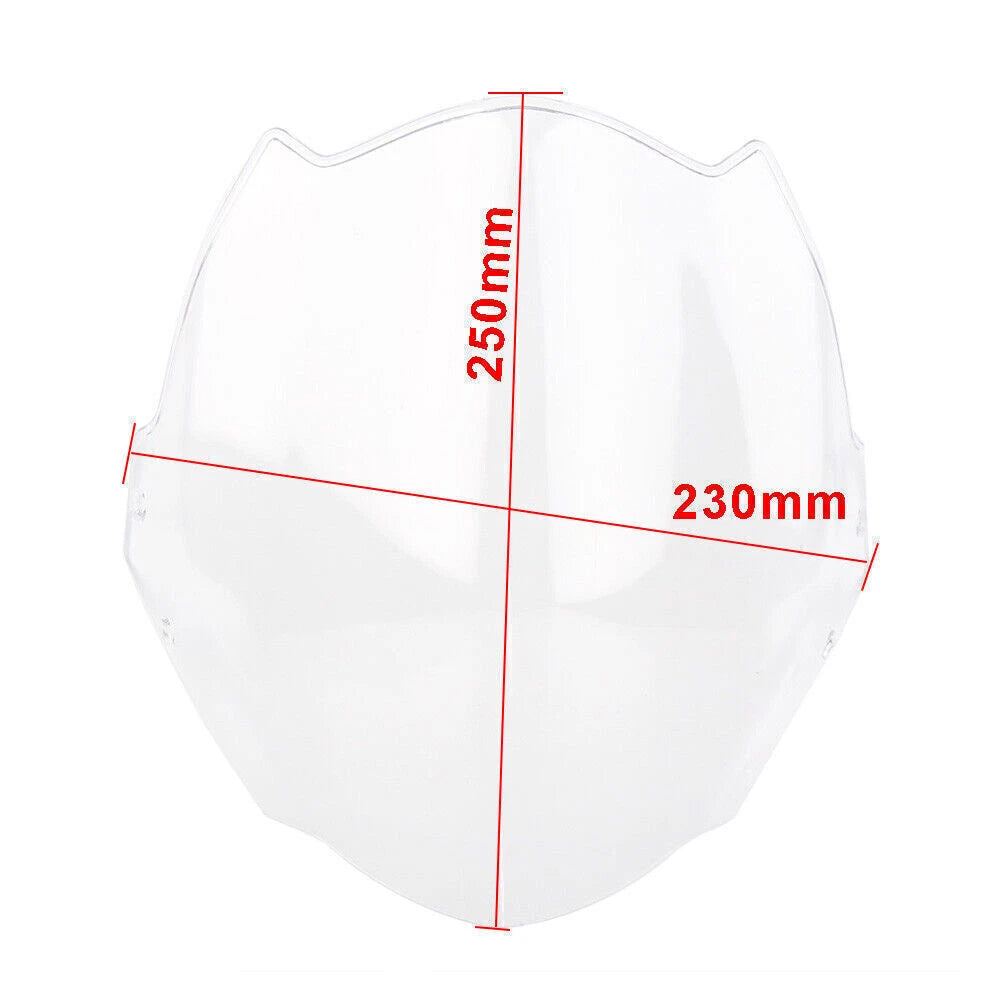 Windshield for Ducati Monster 696/796/659/795 (2008–2019) Deep-Iridium