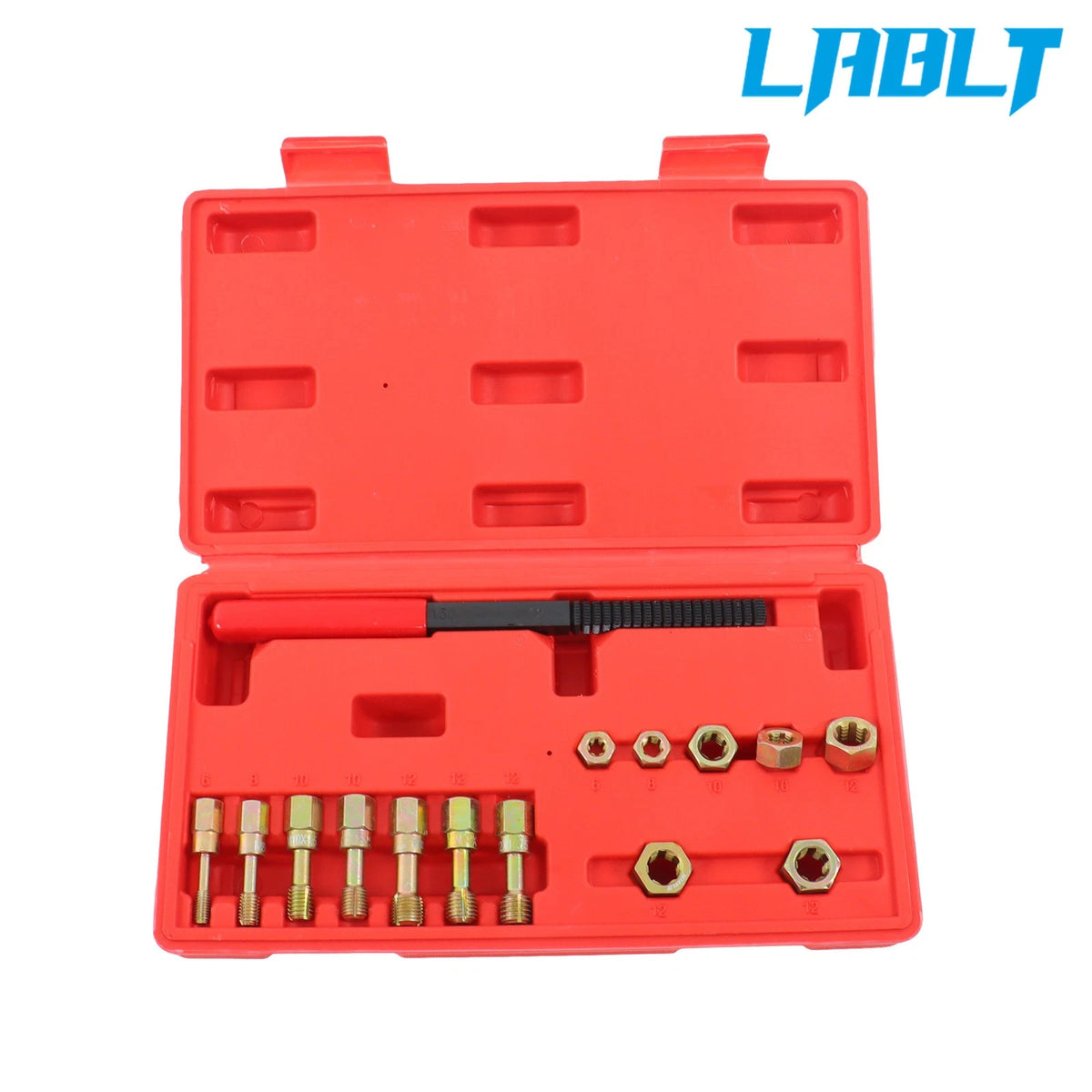 15pcs Metric Thread Chaser Set for M6-M12 (Repair Tool)