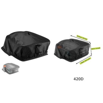 All Weather Robotic Lawnmower Cover with Windproof Secure Fit