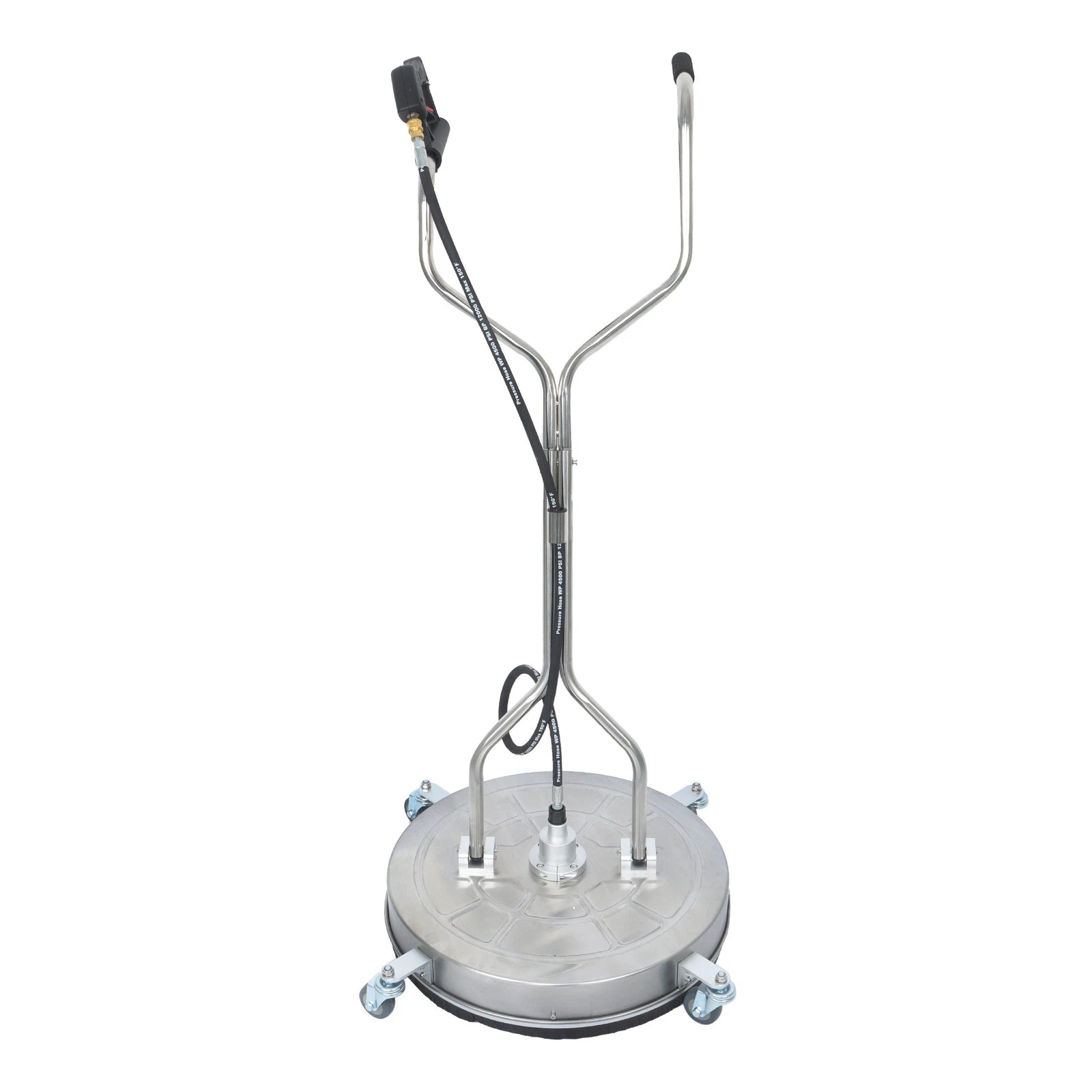 24" Pressure Washer Surface Cleaner with Handles & Wheels Quick Connect