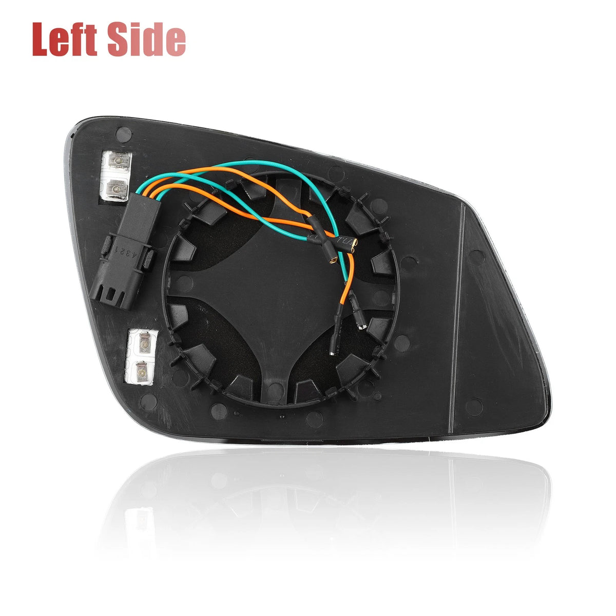 Heated Left Side Rearview Mirror Glass for BMW X1 X2 (2016–2023)