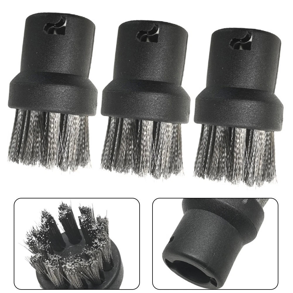 3X Stainless Steel Wire Brushes for Karcher Cleaning Tools