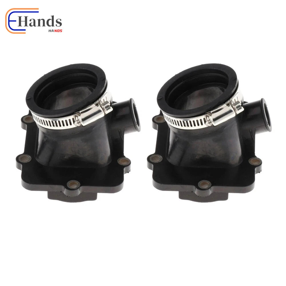 2PC Carburetor Intake Manifold Boot for Ski-Doo 600 (420867882, 420867880)