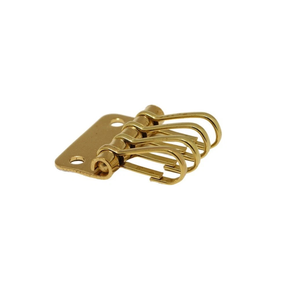 Lightweight Key Holder with Brass Rivets for Craft Purse and Bag Projects