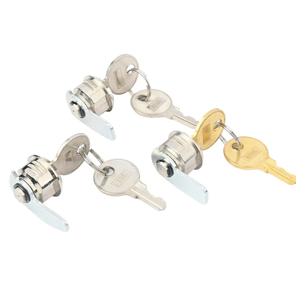 Cash Register Lock with Thickened Plate & 2 Keys for