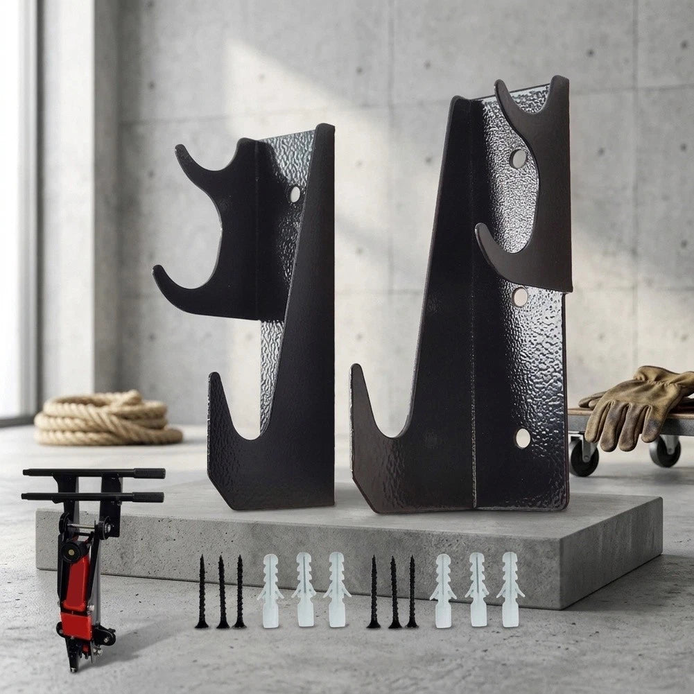 Wall Mounted Steel Bracket for Garage Tool Organizer