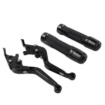 Set of 2 Black Extendable Brake Clutch Levers for Daytona 675 R