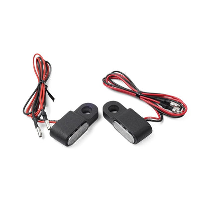 2X Mini Motorcycle Turn Signals Blinker Light Indicator Amber Lamp