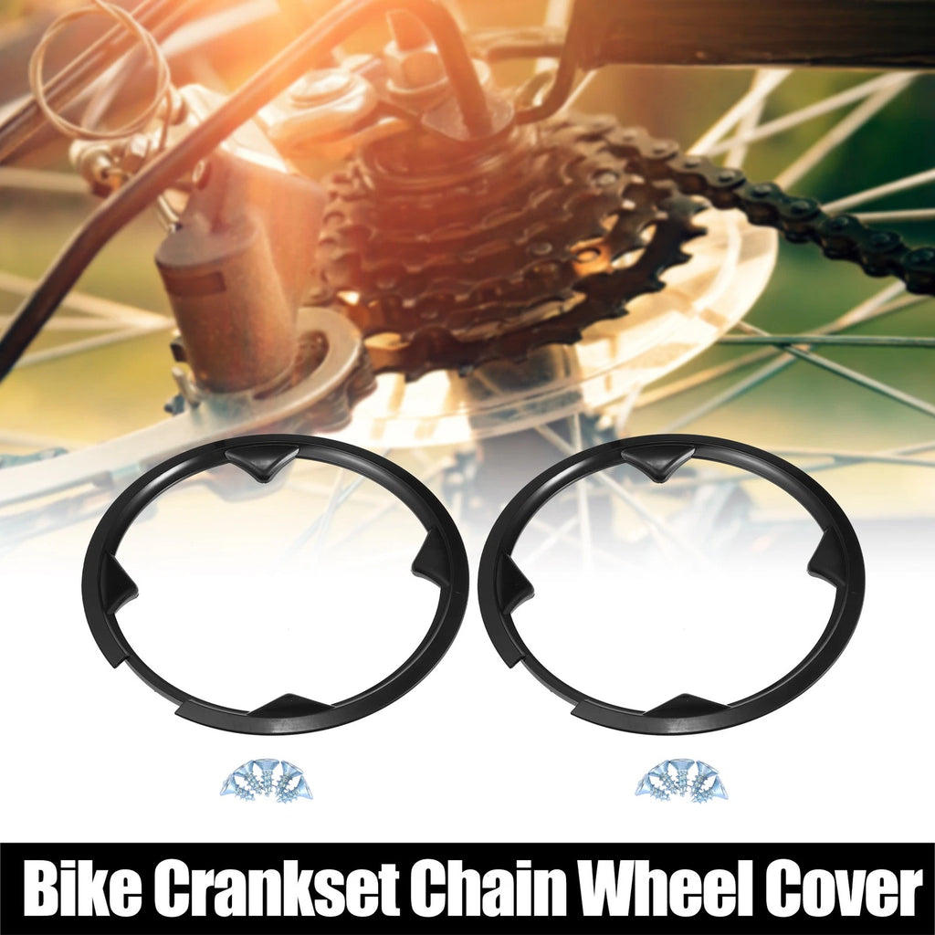 2pcs 48T Chain Wheel Cover Protector for Bicycle Crankset (1990–2025)