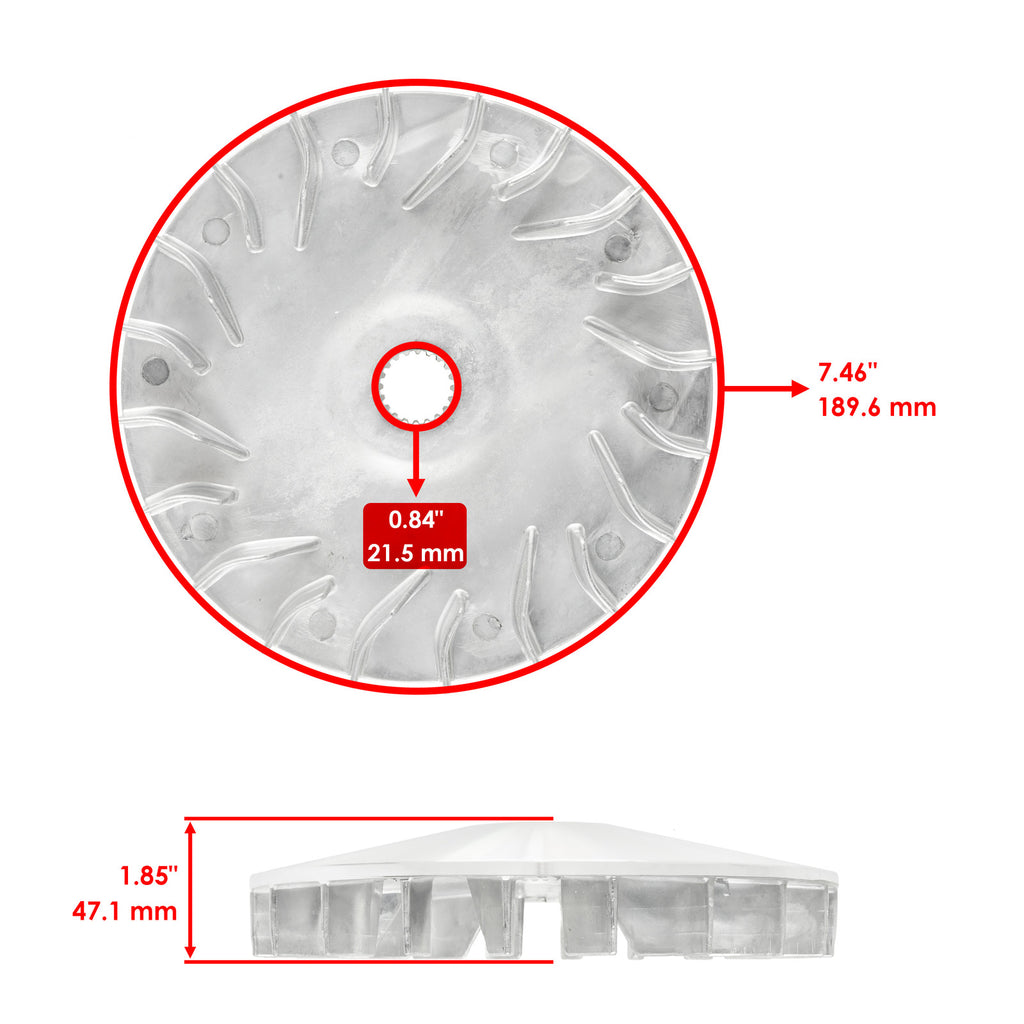 Primary Fixed Sheave Replacement for Yamaha 5KM 17611 (2000–2000)