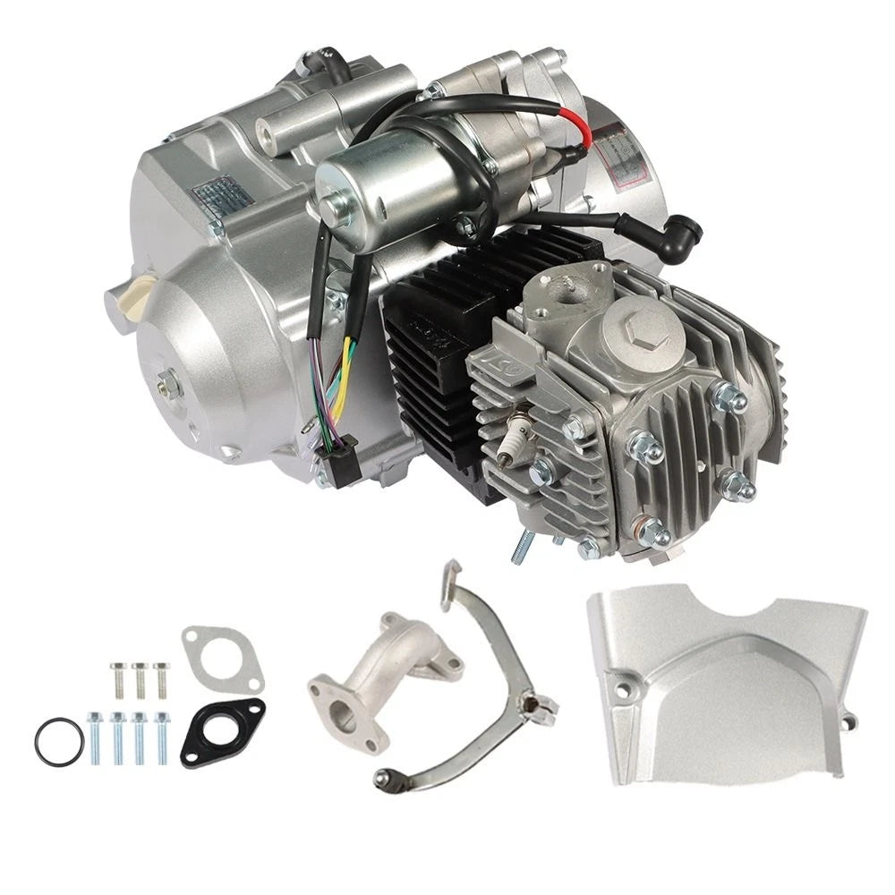 125cc 4-Stroke Semi-Auto Engine Motor for ATV Quad Go Kart (W/Reverse)