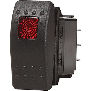 Contura II DPST Switch for Blue Sea 7934 (Black)