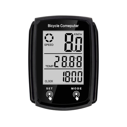 Waterproof Wired LCD Digital Speedometer Odometer for Bicycle