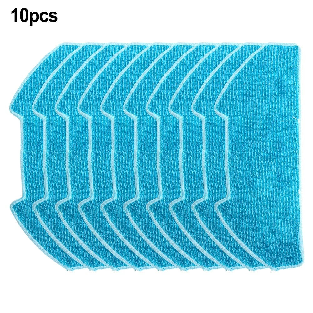 10PCS Microfiber Mop Pads for BObsweep Pet (Self-Emptying Robot Vacuum)