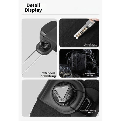 Self Locking Saddlebag for Bicycle (8x4.5x8cm)