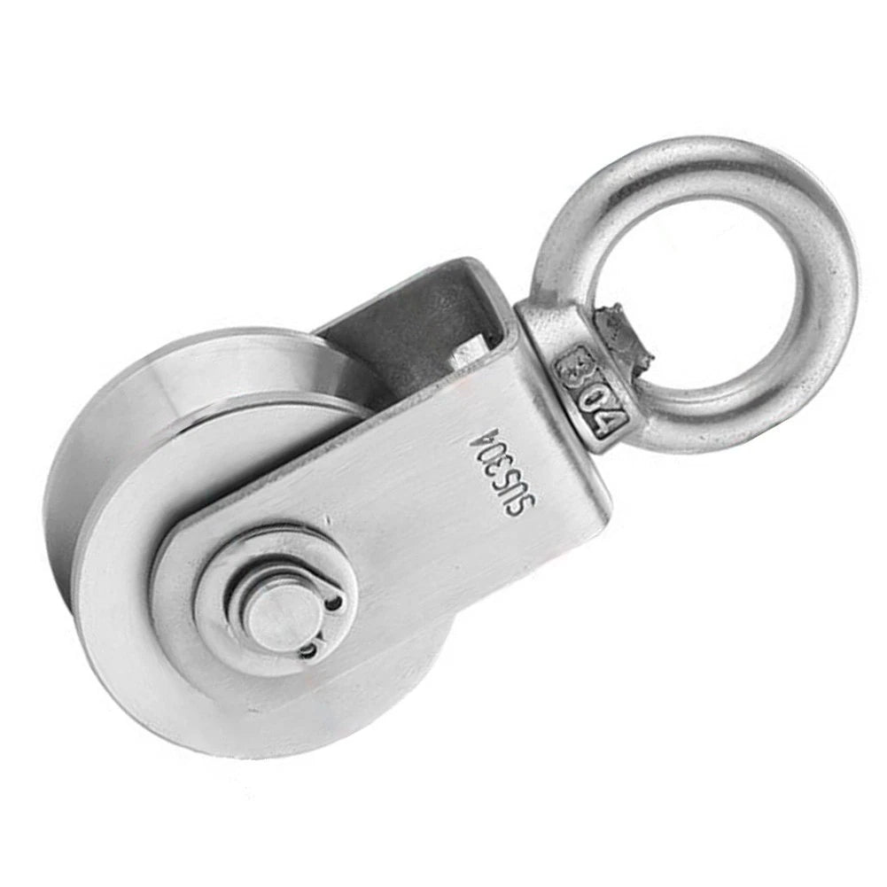 Wall Pulley System for Sliding Applications (304 Stainless Steel)