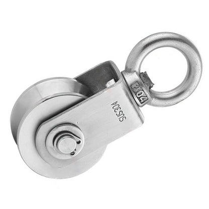 Wall Pulley System for Sliding Applications (304 Stainless Steel)