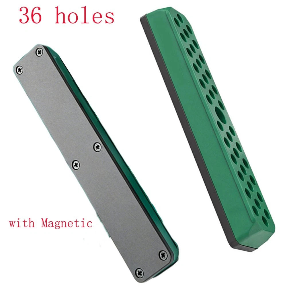 36 Hole Plastic Bit Holder for 1/4 Inch Hex Screwdriver Bits