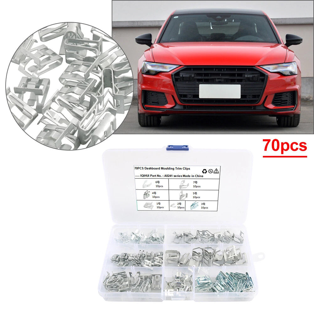 Set of 4 Instrument Panel Dashboard Retainer Clips for