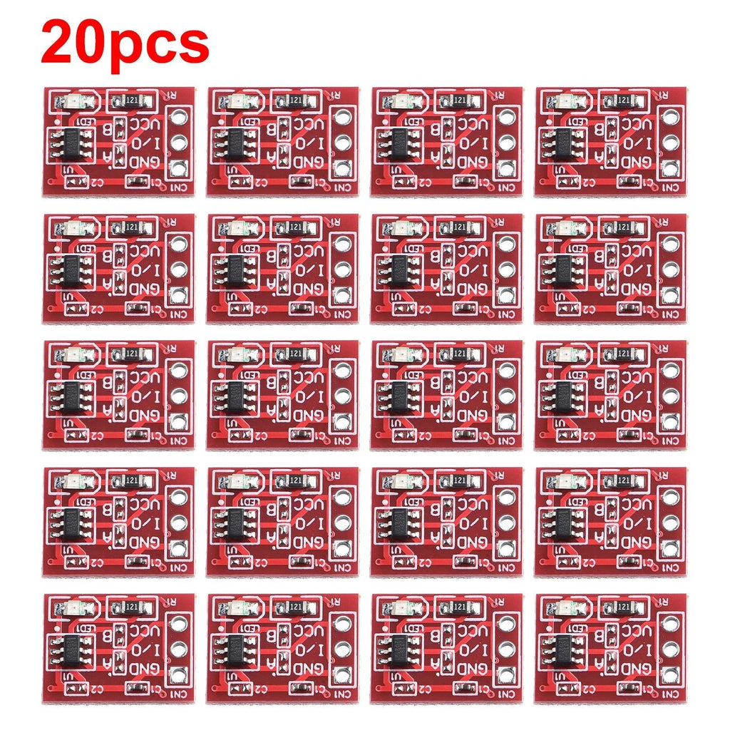 20Pc Pack TTP223 Touch Button Capacitive Switch for Various Applications