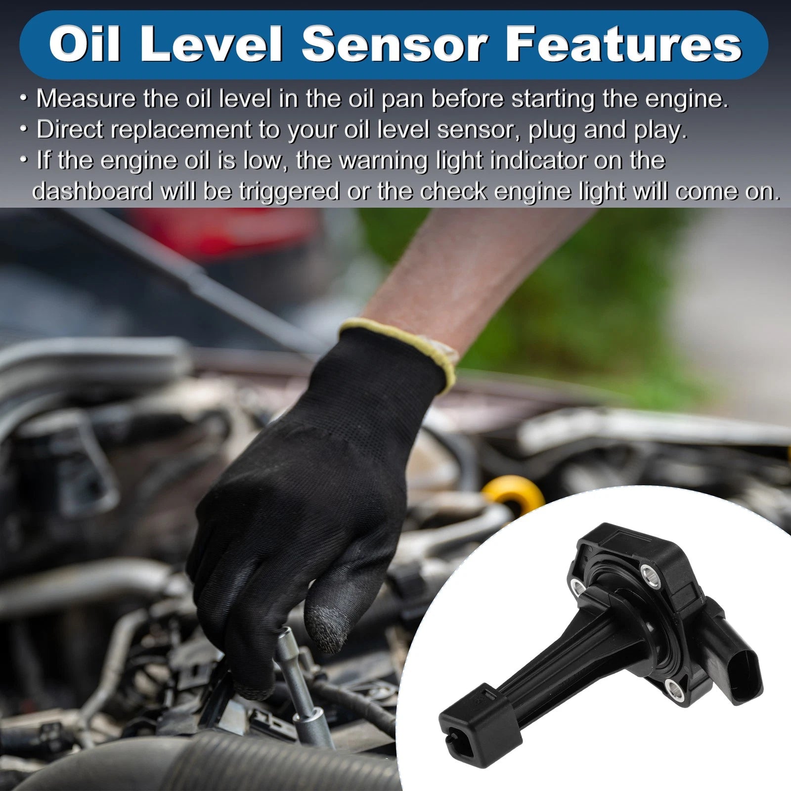 Engine Oil Level Sensor for Porsche Cayenne (2011–2018) 94860616001