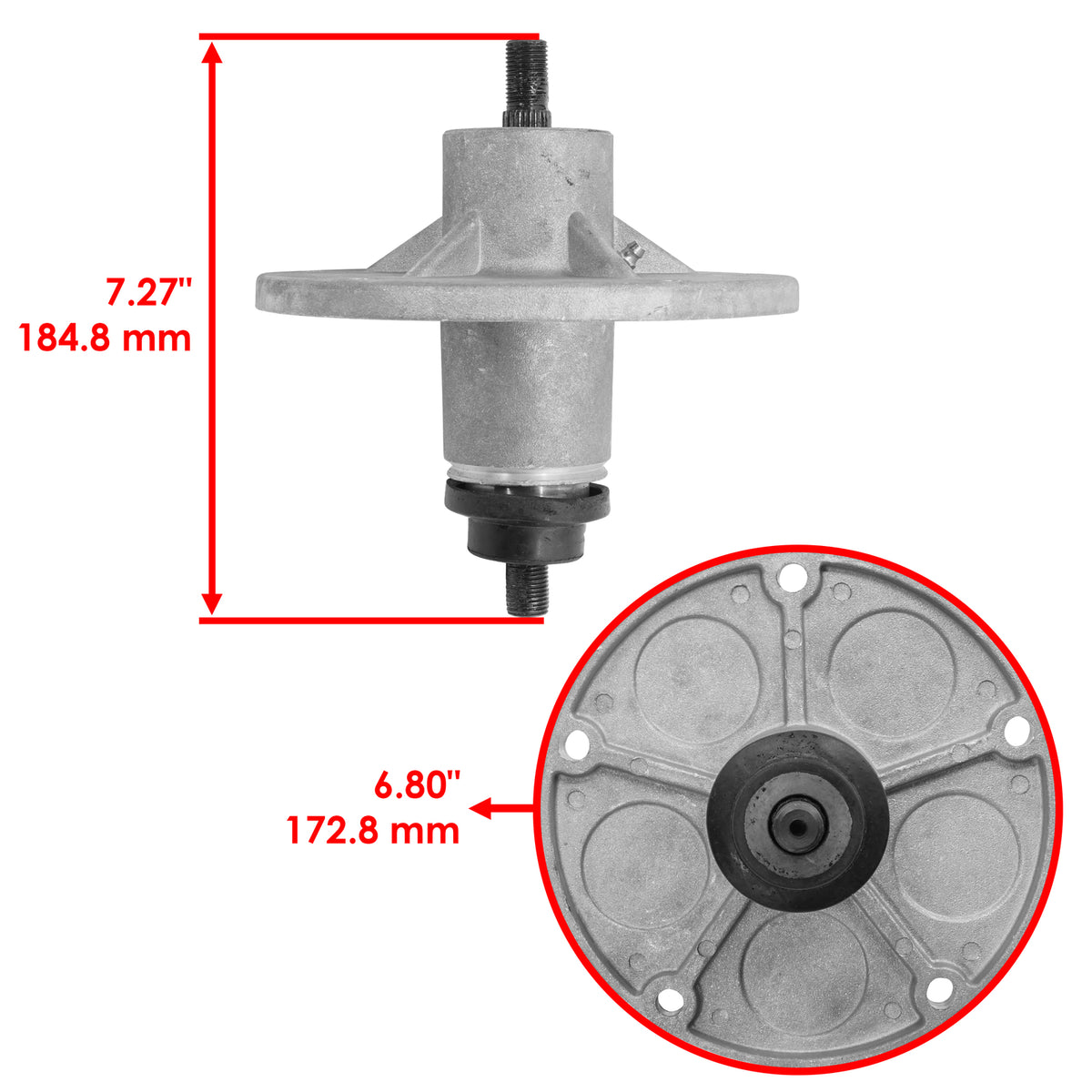 Spindle Replacement for Murray 38 Inch 385000x68 (2000–2000)