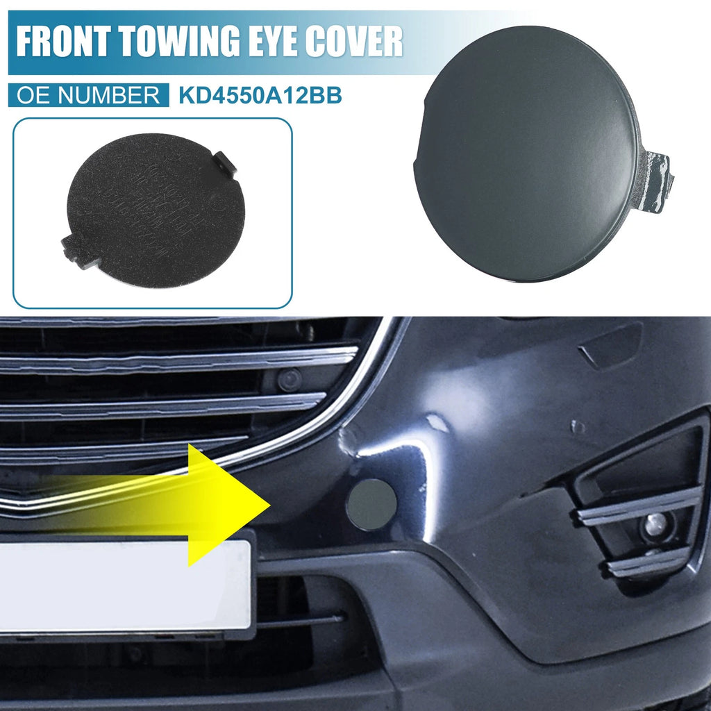 Front Tow Hook Eye Cover for Mazda CX-5 (2013–2016)