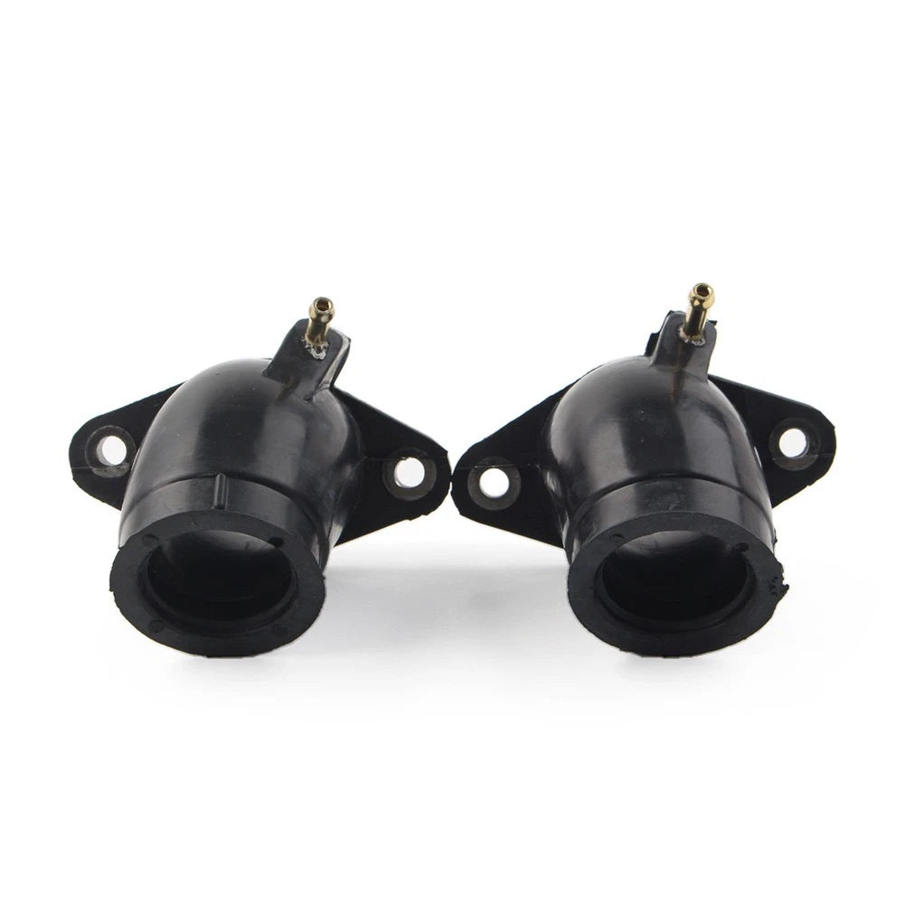 2X Carburetor Joint Intake Boot Mounts for Yamaha XVS650 V-Star (1998–2011)