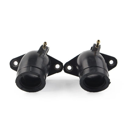 2X Carburetor Joint Intake Boot Mounts for Yamaha XVS650 V-Star (1998–2011)