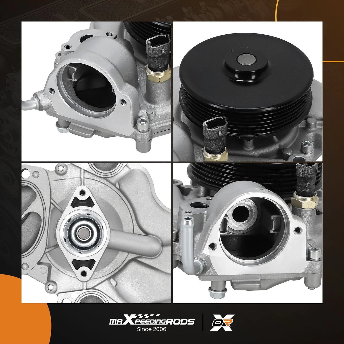 Water Pump for Jeep Grand Cherokee, Ram 1500 (2014–2018) 68211202AB