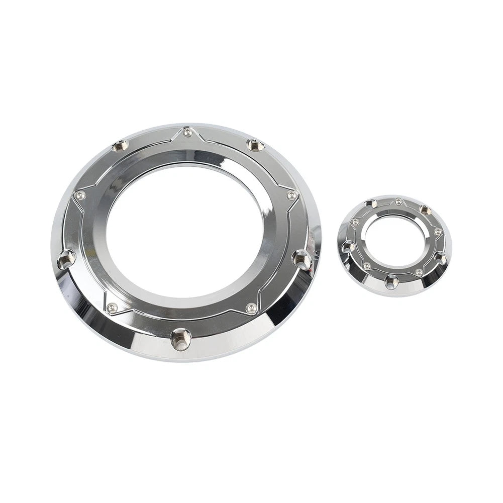 Timing Cover for Harley Softail Dyna Touring Road Glide (Chrome)