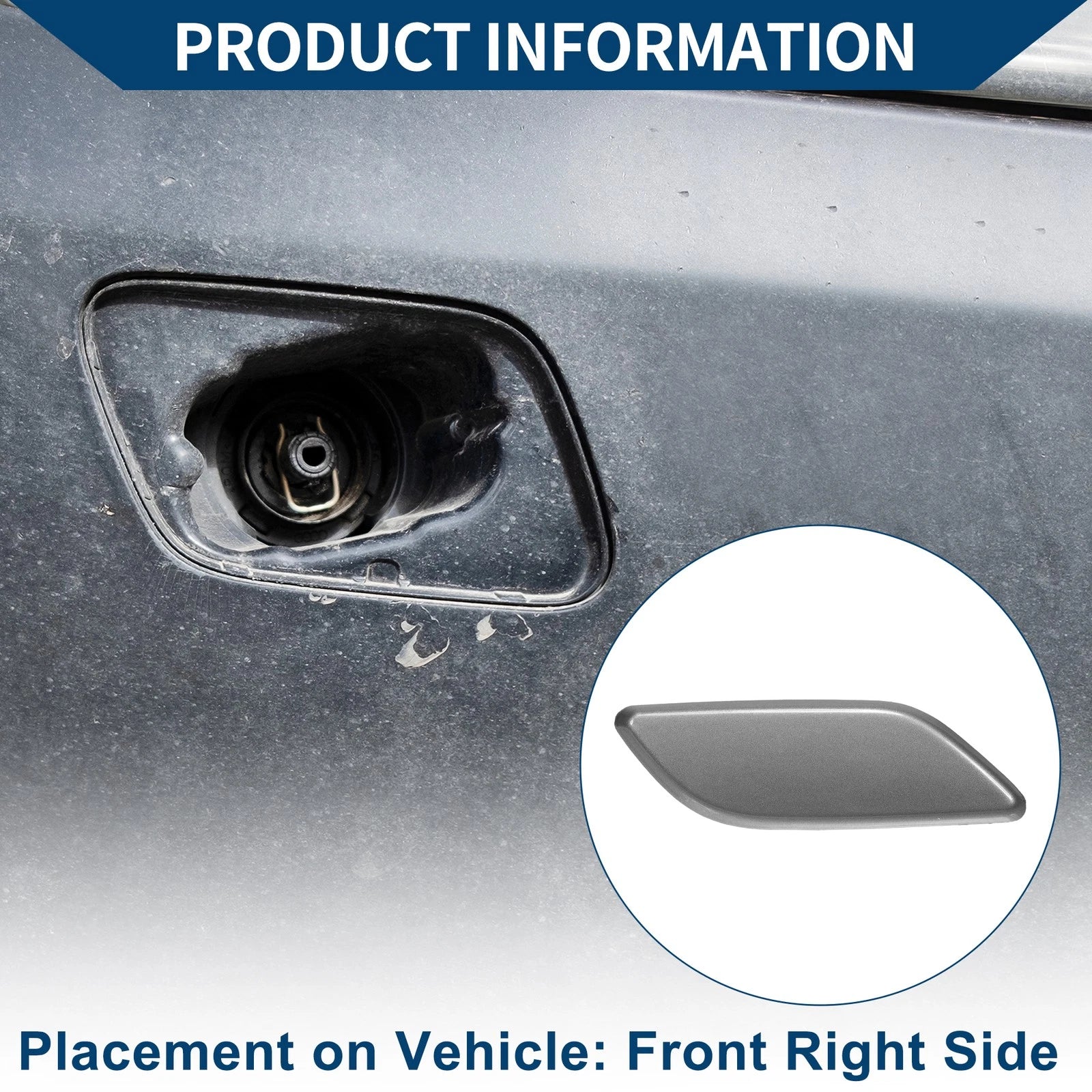 Front Right Washer Nozzle Cover Cap for Honda Accord 8 CP1 (2013–2017)