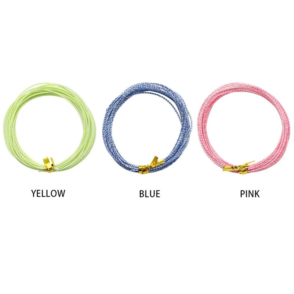 1pc Luminous Line Tackle for PWC (60-150LB) Pink 7x7 Wire Core Blue