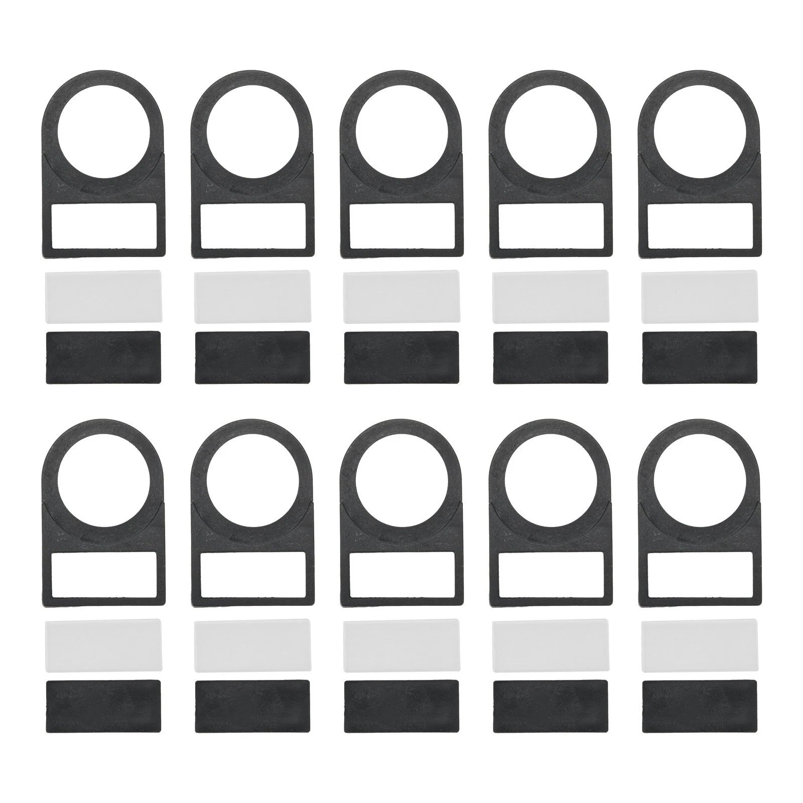 Pushbutton Switch Panel Label Frame for