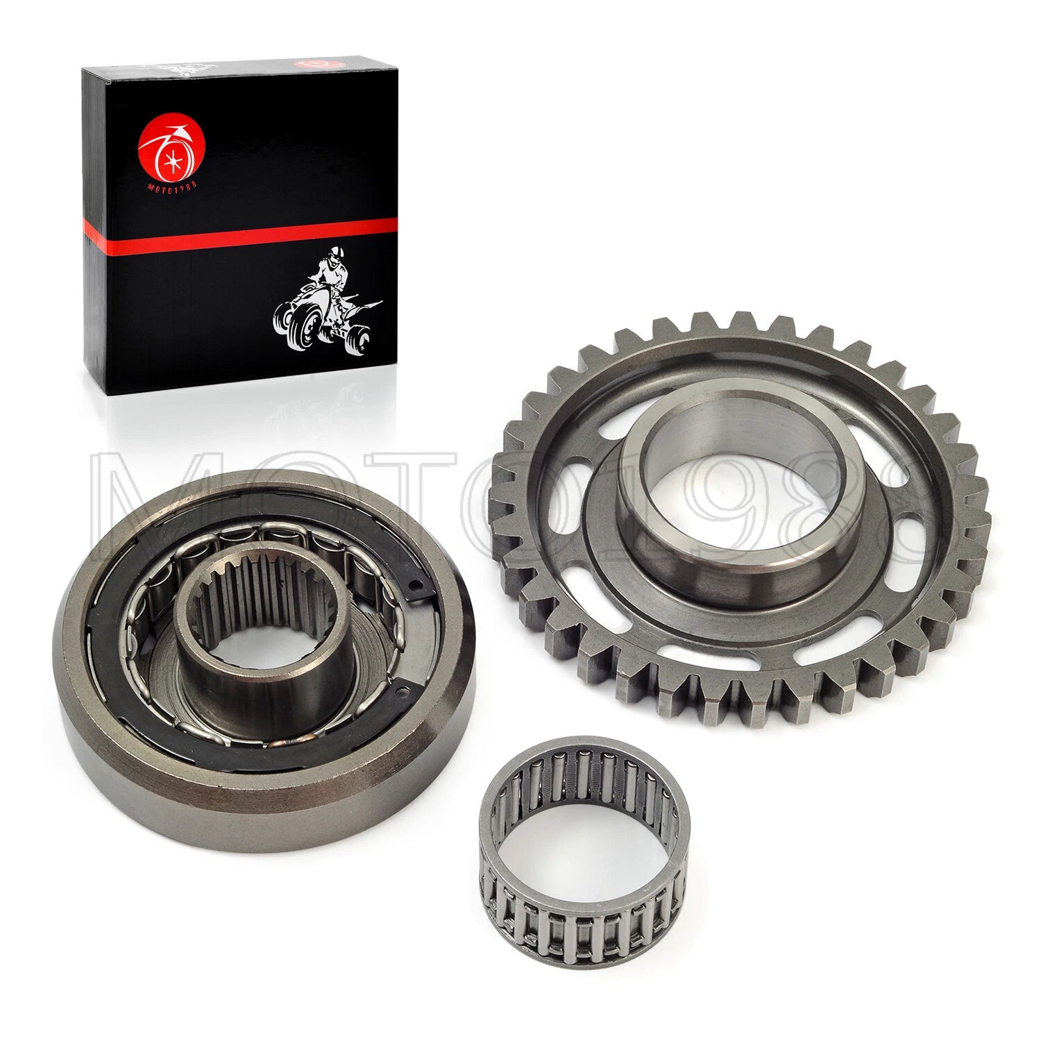 One-Way Starter Clutch Gear Bearing Kit for Honda CRF450X TRX450ER (2005–2014) 28125-MEY-671