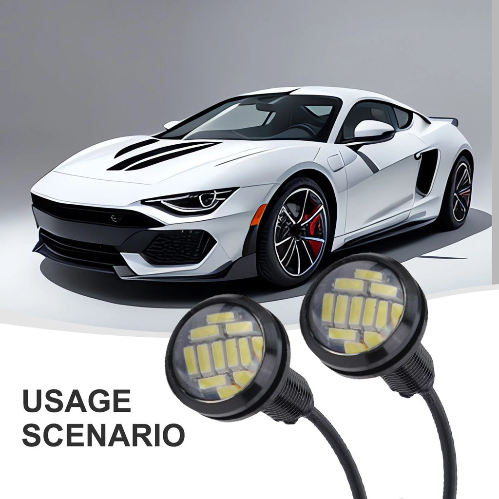 LED Daytime Running Backup Light for Universal Fit (12V)