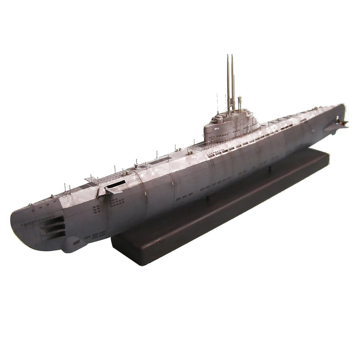 U-2536 U-boot Type XXI Submarine Paper Model Kit (1:200 Scale)