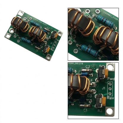 Green VSWR Bridge PCB for Antenna and Transmitter Tests (1.8MHz to 30MHz)
