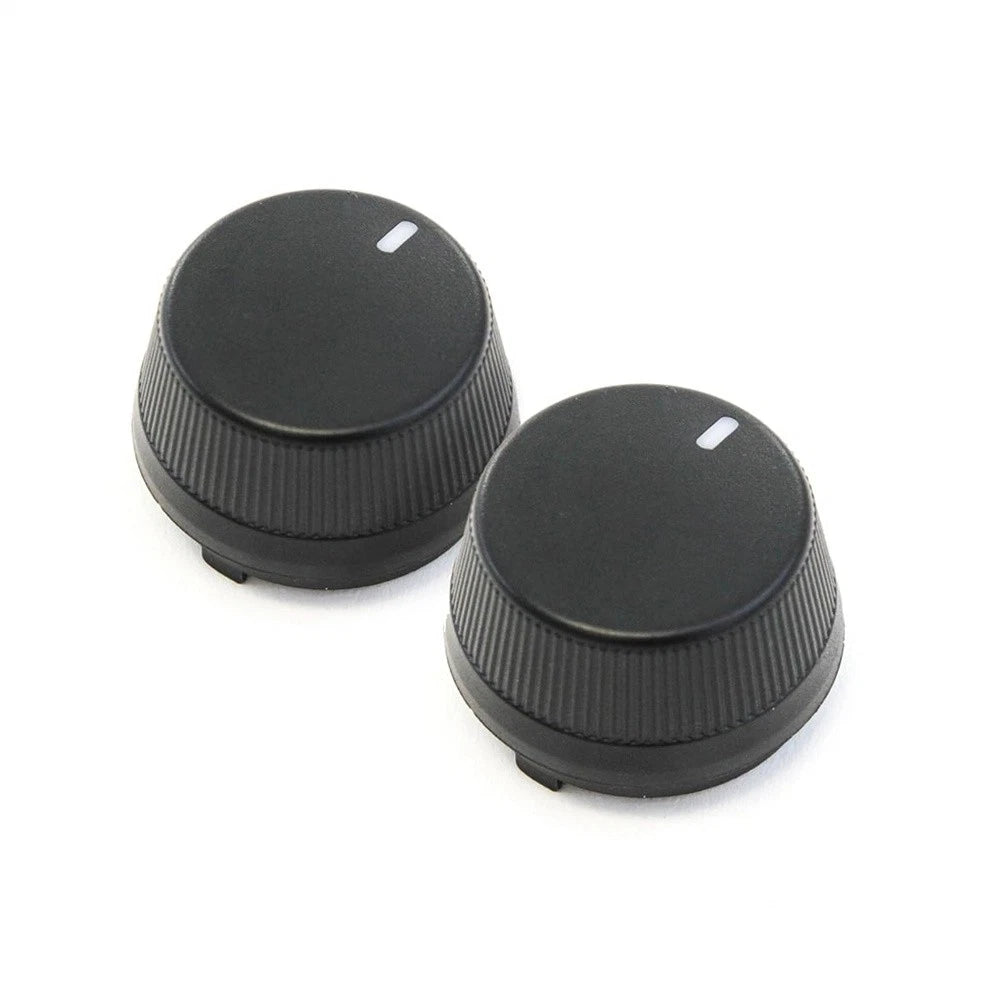 2pcs Control Knobs Fan Speed Heater A/C For Honda Accord 1998-2000 Temperature