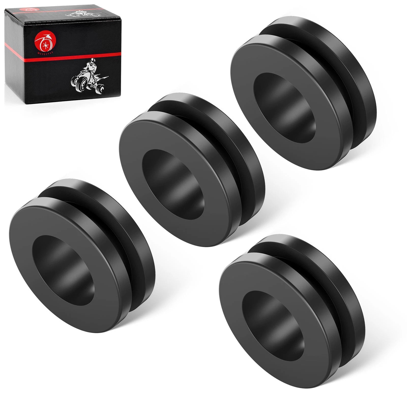 Set of 4 Fuel Tank Vent Insulator Grommets for Club Car Gas Golf Cart (1015139)
