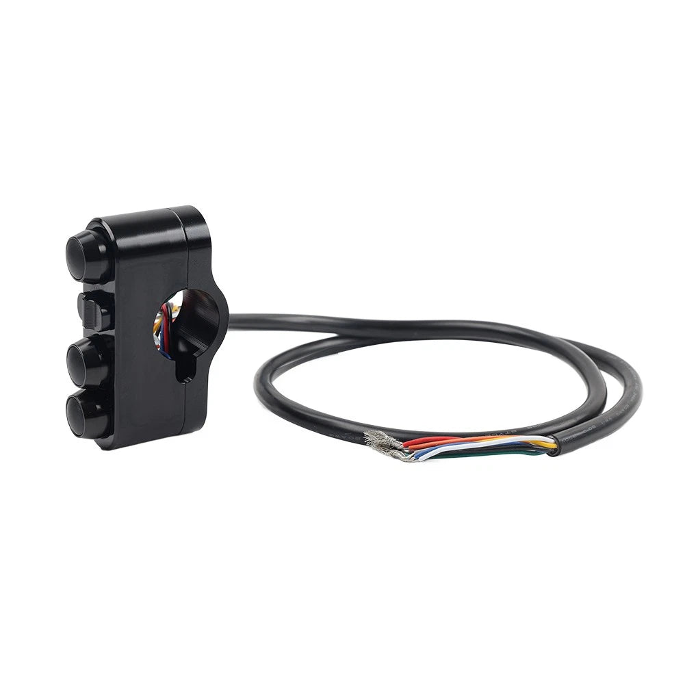 1" Handlebar Control Switches w/ Wiring Harness for Harley Dyna Sportster
