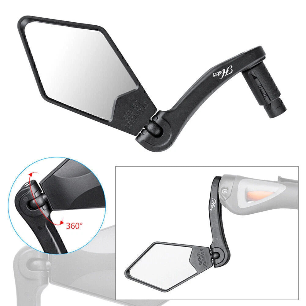 Rearview Mirrors for Bicycle (360 Rotatable)