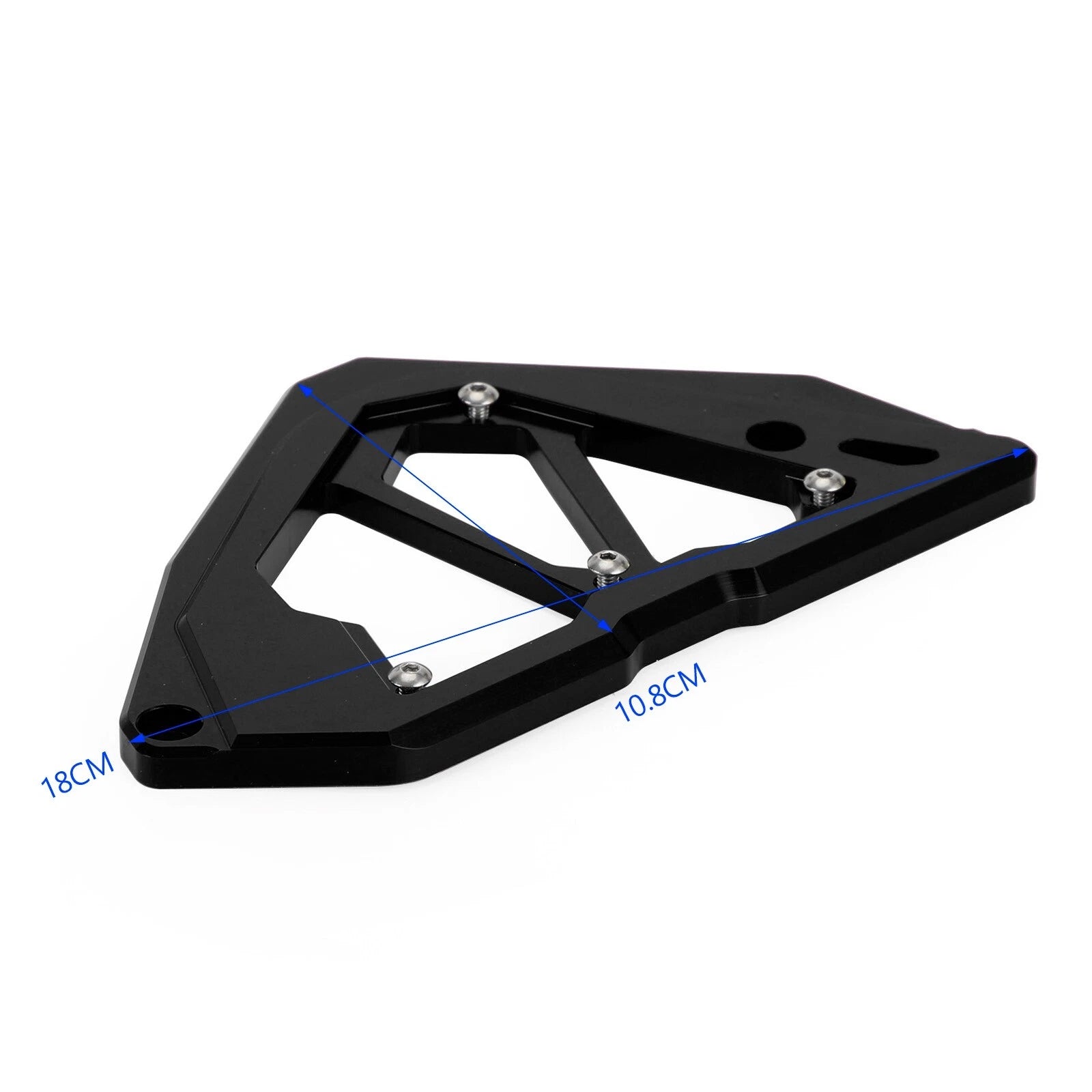 Sprocket Cover Chain Guard for Kawasaki Z250 Z300 Ninja 250 300 (2013–2017) Black T9