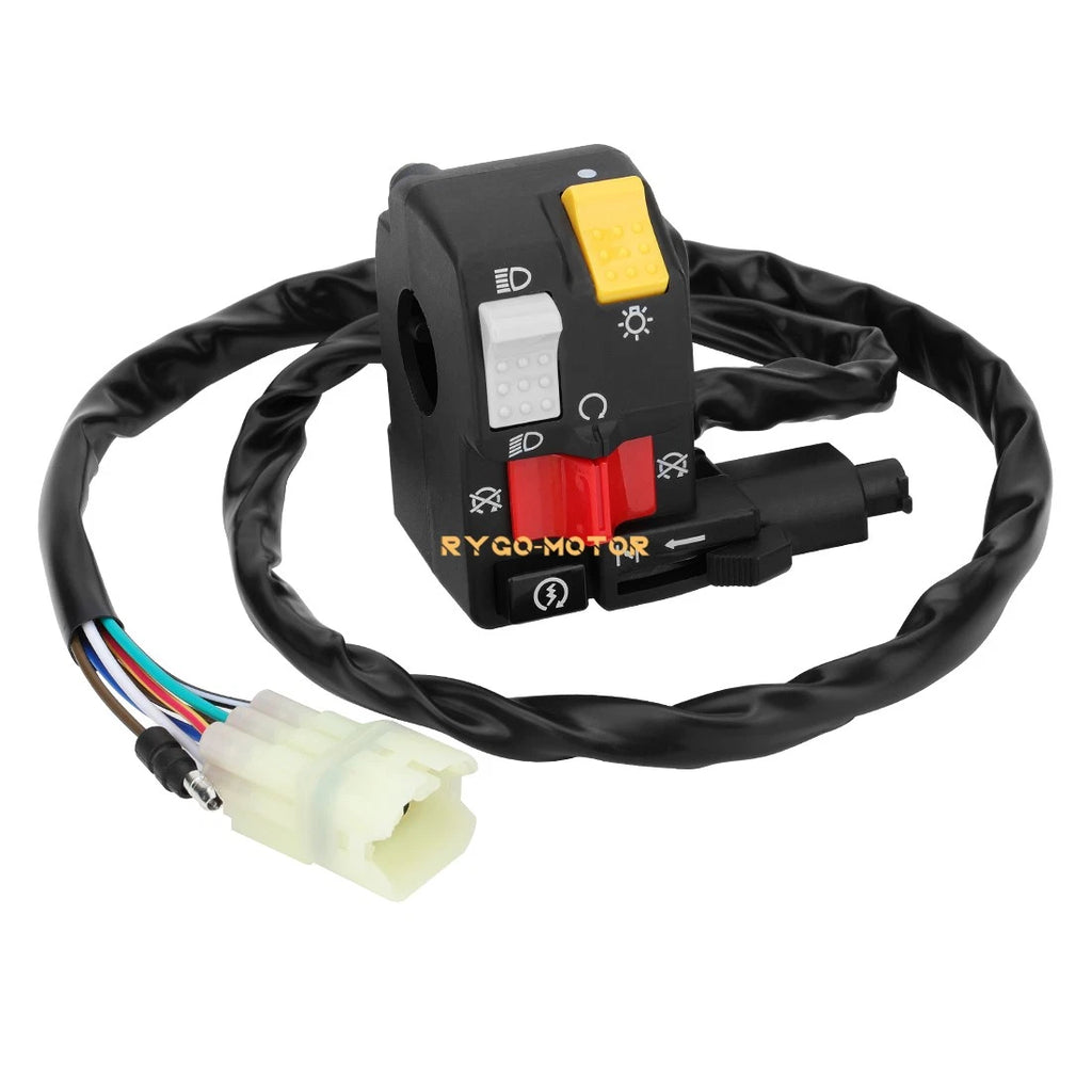 Handlebar Start Stop Light Choke Switch for Honda Foreman 400 TRX400FW (1995–2003)